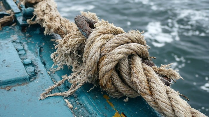 Ocean Calm, Tense Edges: Morning Stillness at the Empty Harbor